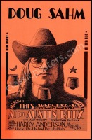 Attractive Doug Sahm Austin Poster