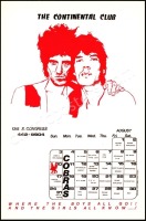 August 1980 Continental Club Austin Poster