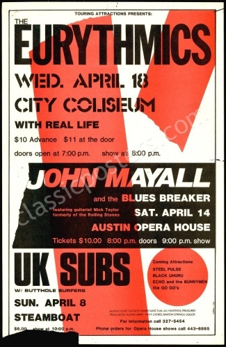 Scarce Multi-Venue Austin Poster