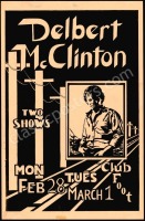 Delbert McClinton Club Foot Poster