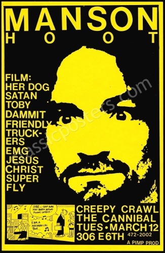 Frank Kozik Cannibal Club Poster
