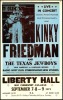 Cardboard Kinky Friedman Liberty Hall Poster