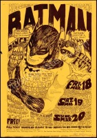 Scarce Signed Original BG-2 Batman Poster
