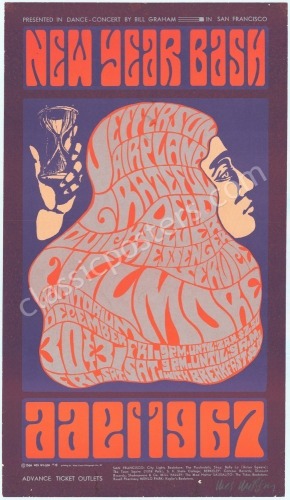 Appealing Signed First Print BG-37 New Year&rsquo;s Poster