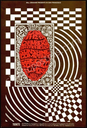 A Pair of Original Bill Graham Posters