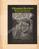 The Chambers Brothers Swing Auditorium Uncut Poster