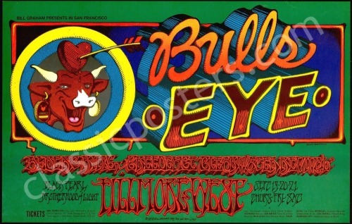 Original BG-137 Bullseye Poster