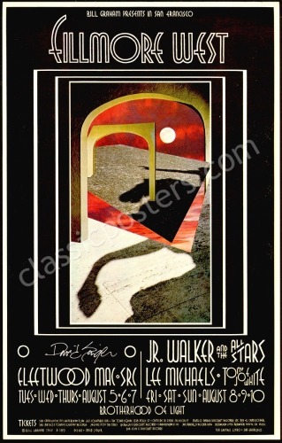 Two Signed Posters for The Fillmore