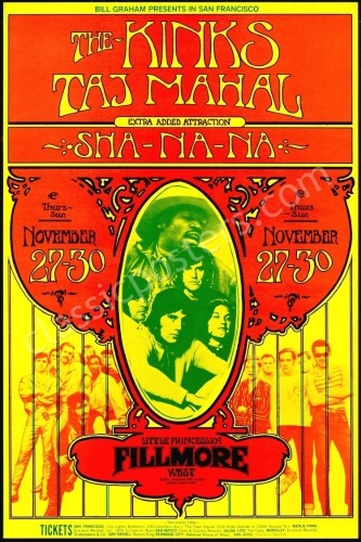 Beautiful BG-204 The Kinks Poster