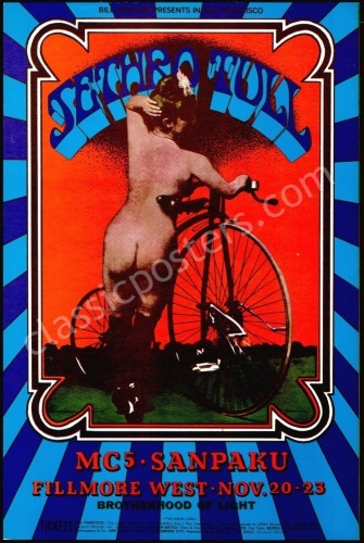 Scarce BG-203 Jethro Tull Poster
