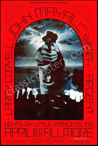 Another Pair of Signed Posters for The Fillmore