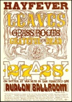 Signed Original FD-10 Grateful Dead Poster