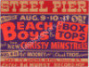 Rare Beach Boys Atlantic City Poster