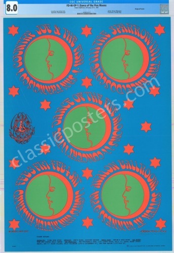 Original Signed FD-46 Five Moons Poster