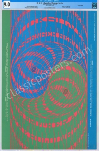 Signed and Certified Original FD-68 Poster