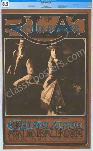 Scarce Original FD-67 The Charlatans Poster