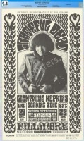 Signed and Certified Original BG-32 Grateful Dead Poster