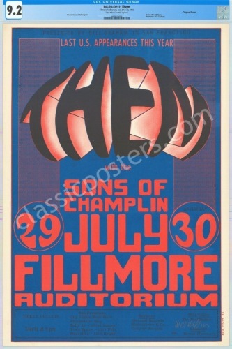 Near Mint Signed Original BG-20 Them Poster