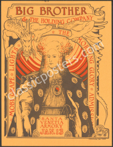 Gorgeous AOR 2.312 Big Brother Santa Venetia Handbill