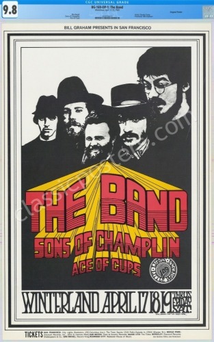 Mint Certified BG-169 The Band Poster