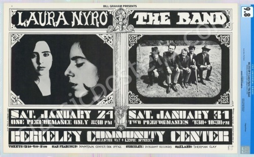 Scarce Certified BG-215 The Band Poster