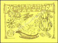 Scarce Santana Peace and Freedom Handbill