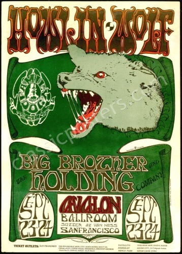 Popular FD-27 Howlin&rsquo; Wolf Poster