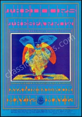 Scarce Signed FD-61 The Doors Poster