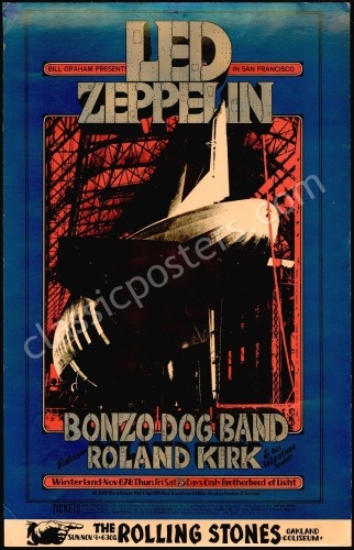 Popular BG-199 Led Zeppelin Poster