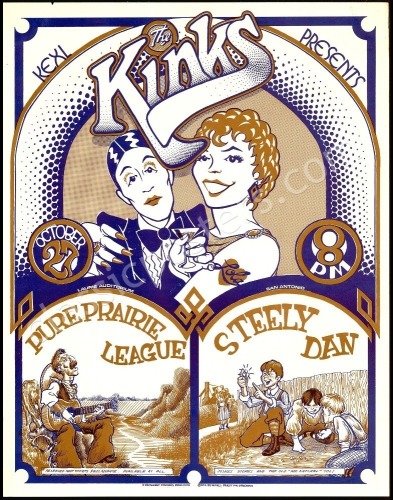 Cool Kinks San Antonio Poster