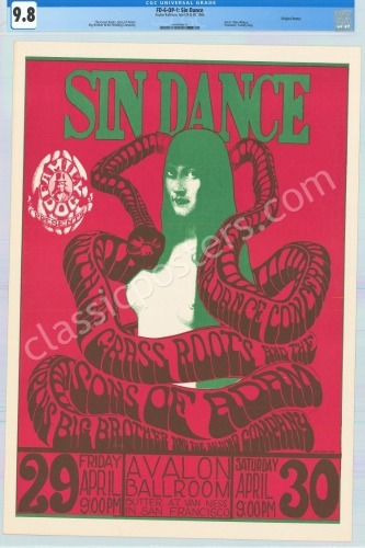 Superb Certified FD-6 Sin Dance Poster