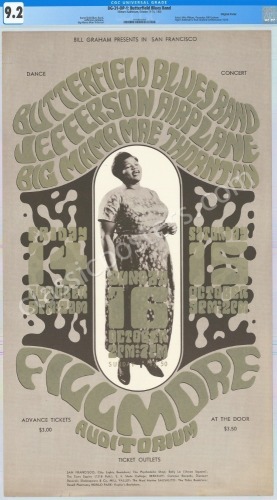 Scarce Certified Original BG-31 The Fillmore Poster