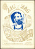 Very Scarce FD-14 Zig-Zag Man Handbill