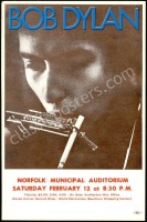 Elusive Bob Dylan Norfolk Handbill