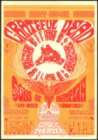 Scarce AOR 2.224 Grateful Dead Straight Theater Poster