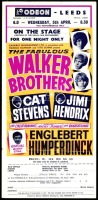 Scarce Jimi Hendrix Leeds Handbill