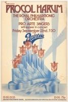 Scarce Procol Harum Rainbow Ballroom Poster