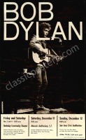 Rare Bob Dylan Triple Venue Poster