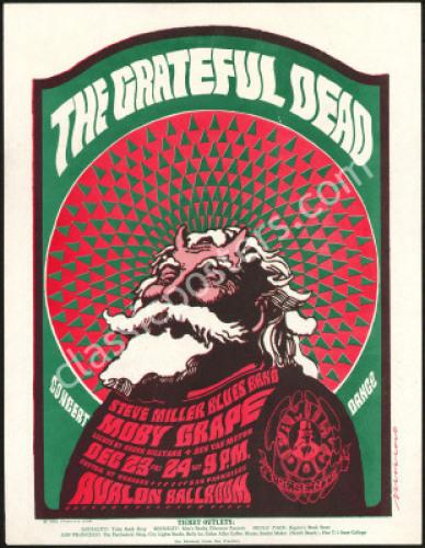 FD-40 Hippie Santa Handbill