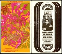 A Pair of Fillmore East Cards Featuring Richie Havens