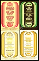 Four Different Fillmore East Postcards