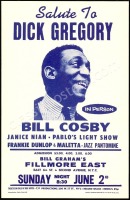 Bill Cosby Fillmore East Handbill
