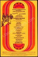 Colorful Fillmore East Marquee Style Card