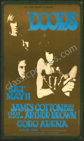 Attractive 1968 The Doors Cobo Hall Poster