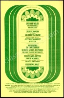 Beautiful Janis Joplin Fillmore East Handbill