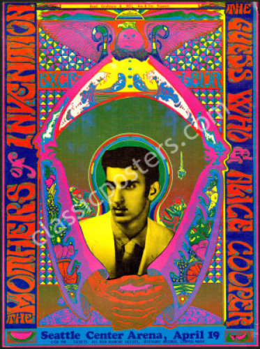 Flashy Mothers of Invention Seattle Poster