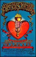 Signed BG-136 Heart and Torch Poster