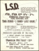 Scarce 1967 LSD Debate Handbill