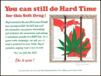 Signed Marijuana Legalization Poster