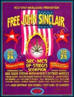 Signed Free John Sinclair Poster